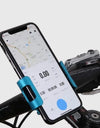 Metal Motorcycle Bike Phone Holder Aluminum Alloy Anti-slip Bracket GPS Clip Universal Bicycle Stand Support for All Smartphones