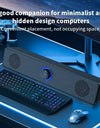 PC Soundbar Wired and Wireless Bluetooth Speaker USB Powered Soundbar for TV Pc Laptop Gaming Home Theater Surround Audio System