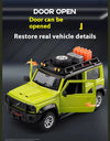 CCA 1:32 Suzuki Jimny Assembly Edition Alloy Diecast Model Assemble Car Toy Ornaments Decorative Trendy Ornament
