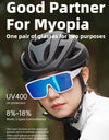 Polarized Cycling Glasses Set for Myopia Glasses UV400 Sun Protection Driving Fishing Hiking Cycling Eyewear Sunglasses