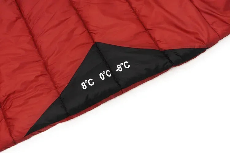 1.5KG Thickened Winter Cold Weather Waterproof Sleeping Bag Camping Hiking Supplies -8℃ Cotton Sleeping Bags