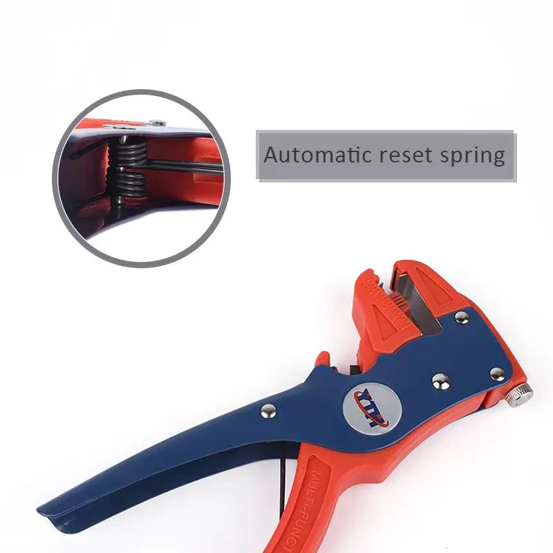 Automatic Wire Stripper Electric Wire Cable Cutter Electrician Cutting Pliers Stripping Clamp Nipper