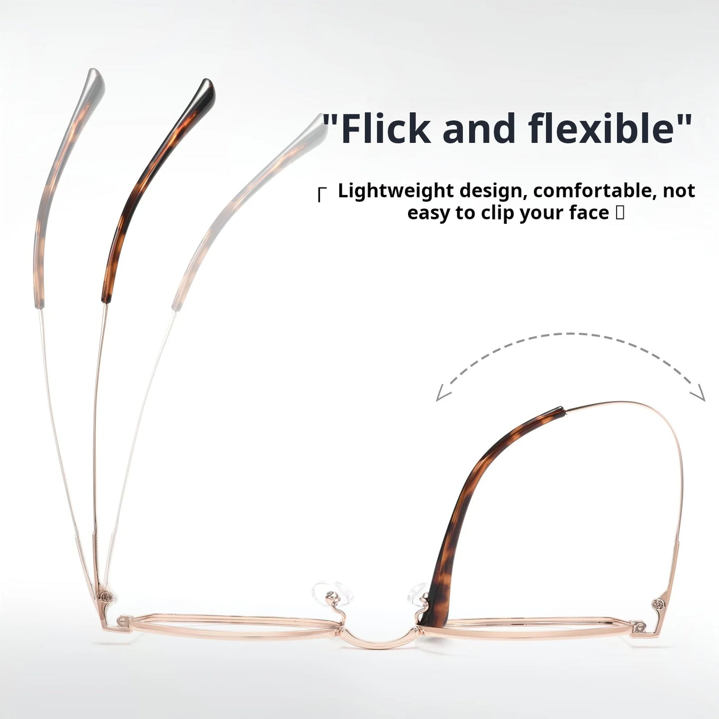 Retro Alloy Blue Light Blocking Progressive Multifocal Prescription Glasses