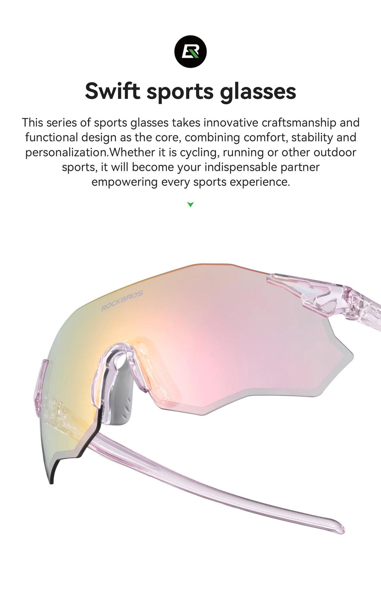 Bicycle Glasses Photochromic / Polarized Lens Bike Sunglasses UV400 Sun Protection MTB Road Cycling Goggle Eyewear