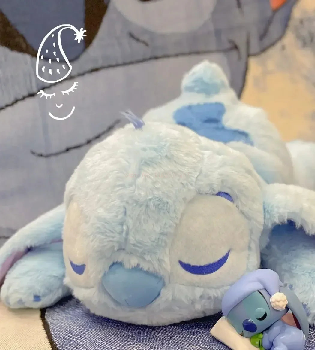 Disney Kawaii Lilo Stitch Stuffed Plush Toys Doll Sofa Cushion Pillow Cartoon Anime Figure Peluches  Girl Birthday Gift