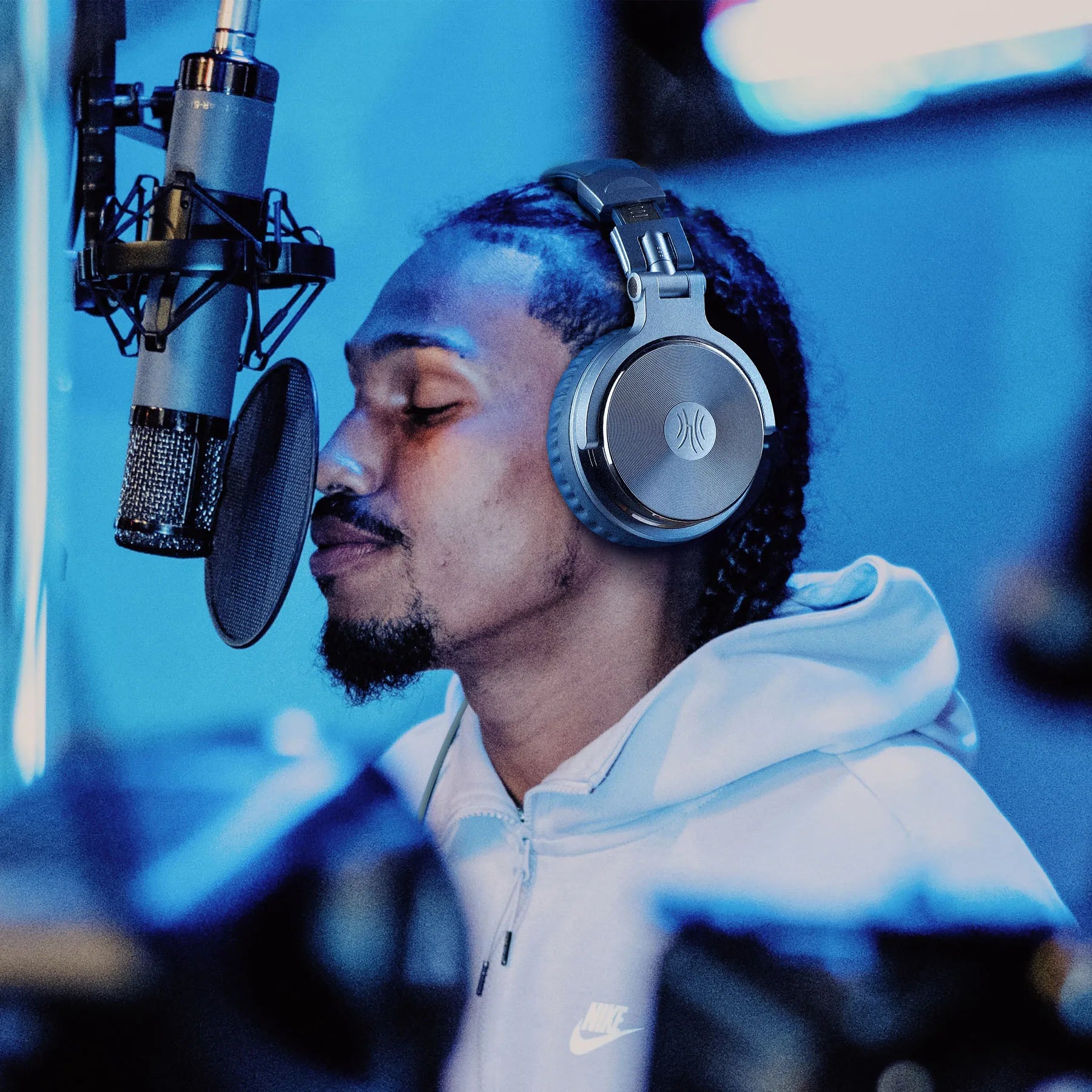 Pro 10 Wired DJ Headphones Bass Stereo Gaming Headset With Microphone For Phone Studio Monitor Headphone For Recording