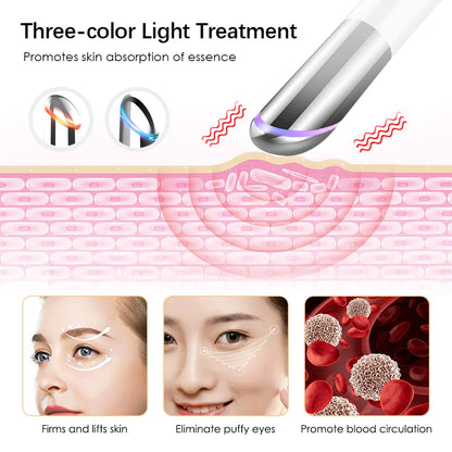 Eye Massager Constant Temperature Heating Vibration Massage Lighten Dark Circles and Eyes Bags Eye Skin Care