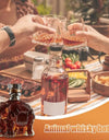 Whiskey Glass Decanter Animal Statue Whiskey Decanter Wine Bottle Liquor Bottle Home Decorations Wine Container for Alcohol