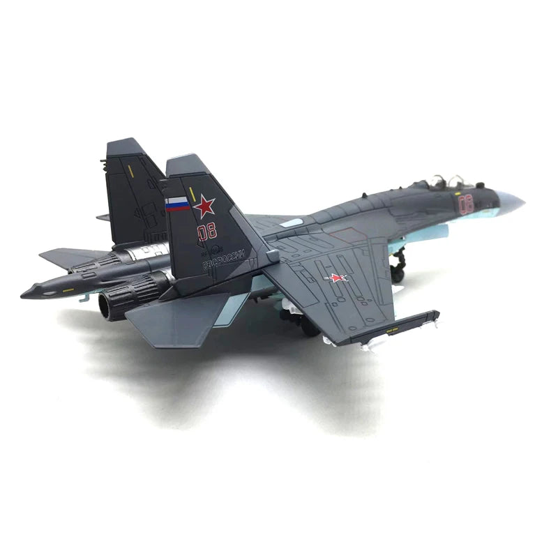 Russian Air Force Su-35 Fighter Aircraft Model