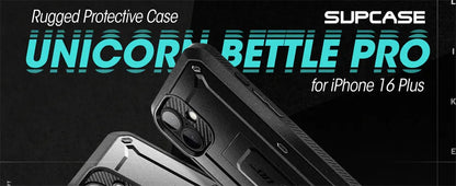 For iPhone 16 Plus Case 6.7 inch (2024) UB Pro Full-Body Heavy Duty Rugged Phone Case with Built-in Screen Protector