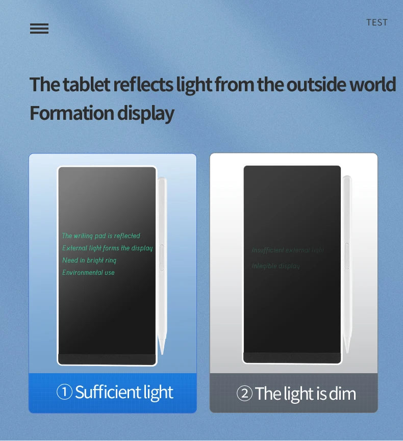 6.5-inch Double-sided Handwriting Full Screen Fine LCD Writing Tablet Liquid Crystal Drawing Board Meeting Content Sketch Pad