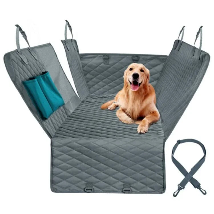 Car Dog Mat Waterproof Slip-resistant Anti-bite Dirt-proof Pet Car Protection Mat For Dogs In The Rear Seat