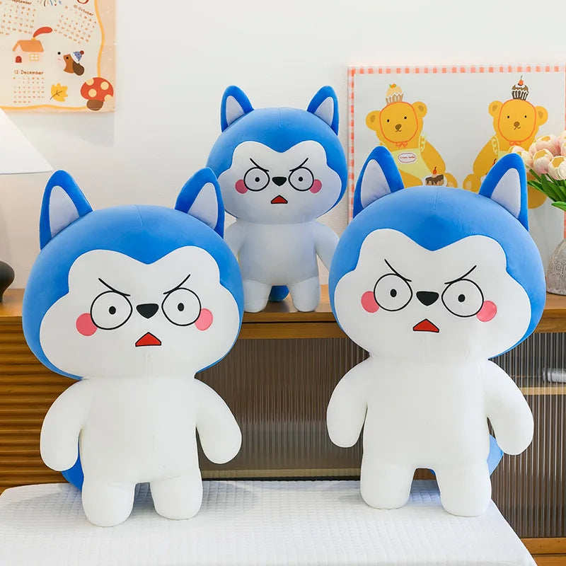 Kawaii Husky Character Plush Stuffed Doll Toy