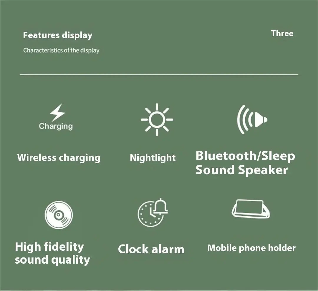 Wireless Bluetooth 5.0 Speaker Multi functional Mobile Wireless Charging Creative Swan Night Light Bluetooth Audio Player