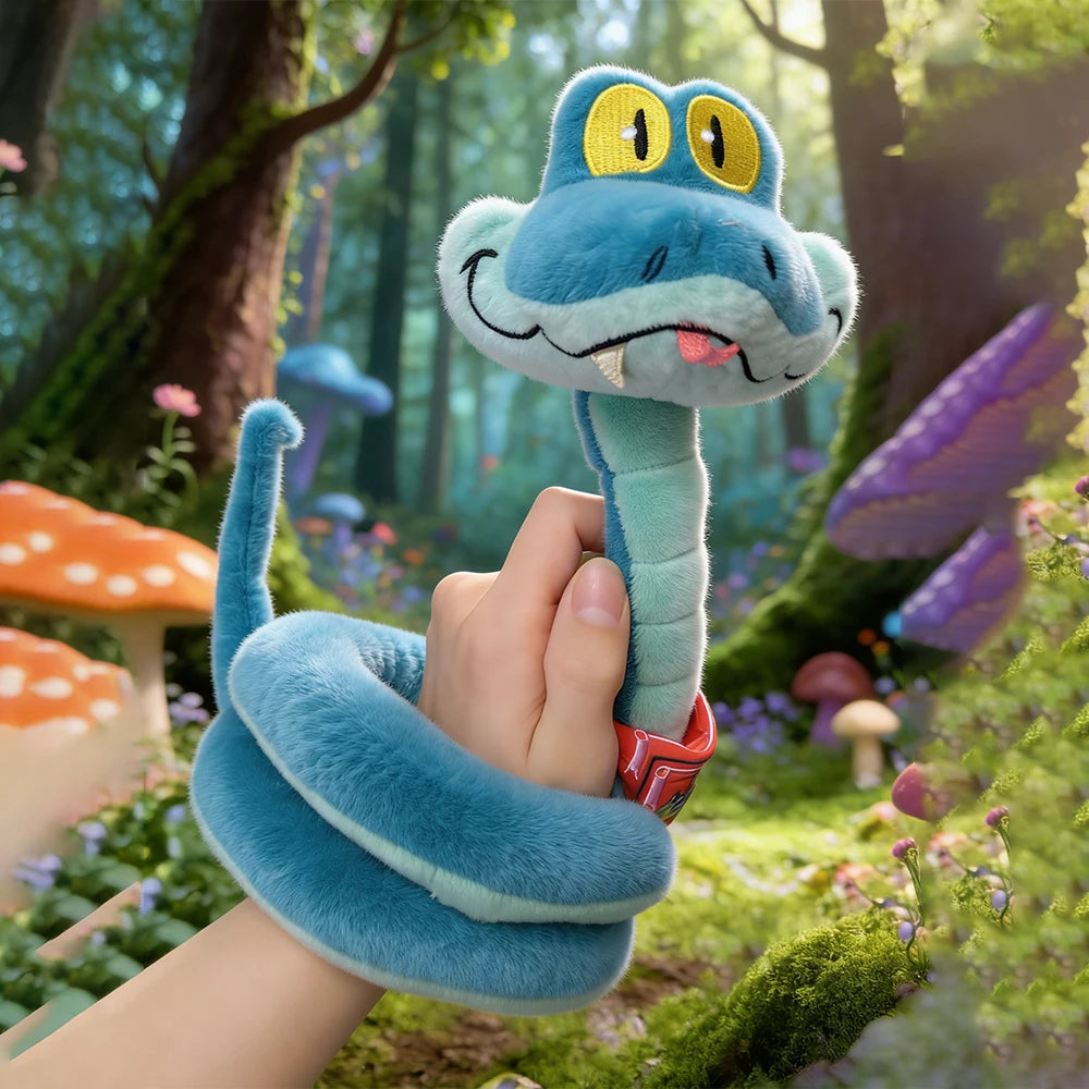 new hot Gary Snake Plush Toys Can Be Bent Anime Fidget Toy Rotatable Articulated Ornament Toys Gift Sofa Hug Pillow Periphery