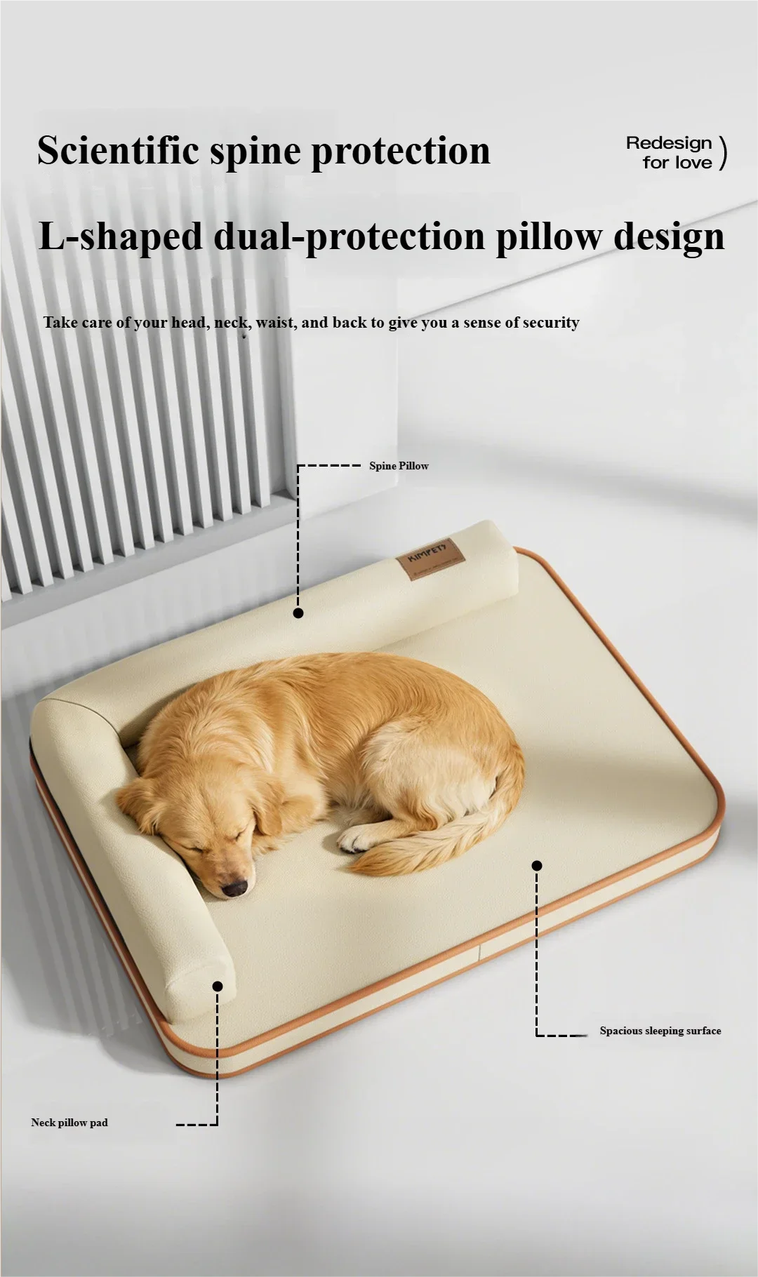 Washable Plush Pet Bed Cushion Sofa for Dogs and Cats