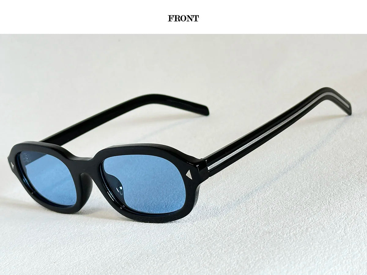 Oval Fashion Sunglasses With UV400 Protection