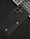Multi Card Holders Wallet Case for Samsung S25 S24 S23 S22 Ultra Leather Back Phone Cover Cases