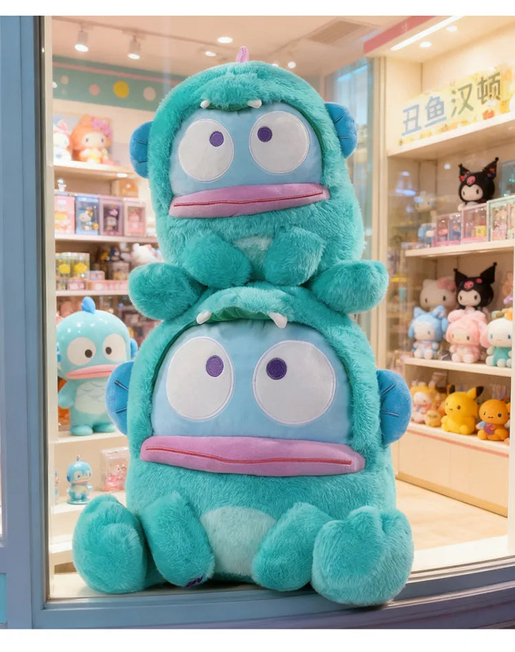 Cute Blue Character Plush Stuffed Doll Toy