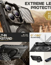 For iPhone 16 Pro Max Case 6.9" 2024 UB Mag XT Heavy Duty Rugged Strong Magnetic Phone Case with Camera Cover Kickstand