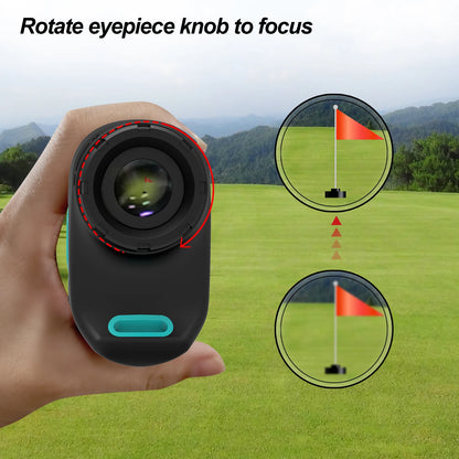 Laser Range Finder PF210 600M Golf Laser Rangefinder with Vibration,  Horizontal Distance, for Hunting, Chasse