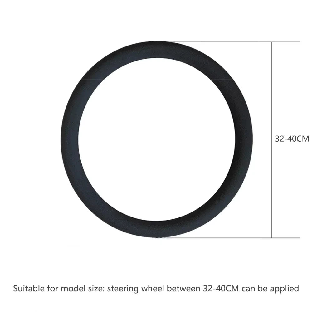 Universal Silicone Car Steering Wheel Cover Anti Slip 32CM 40CM