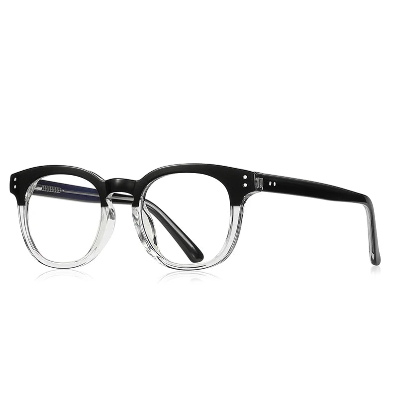 HONGMEI Stylish Square Frame Men and Women Simple Design Anti-blue Light Reading Optica Eyeglasses Myopia Can Be Customized