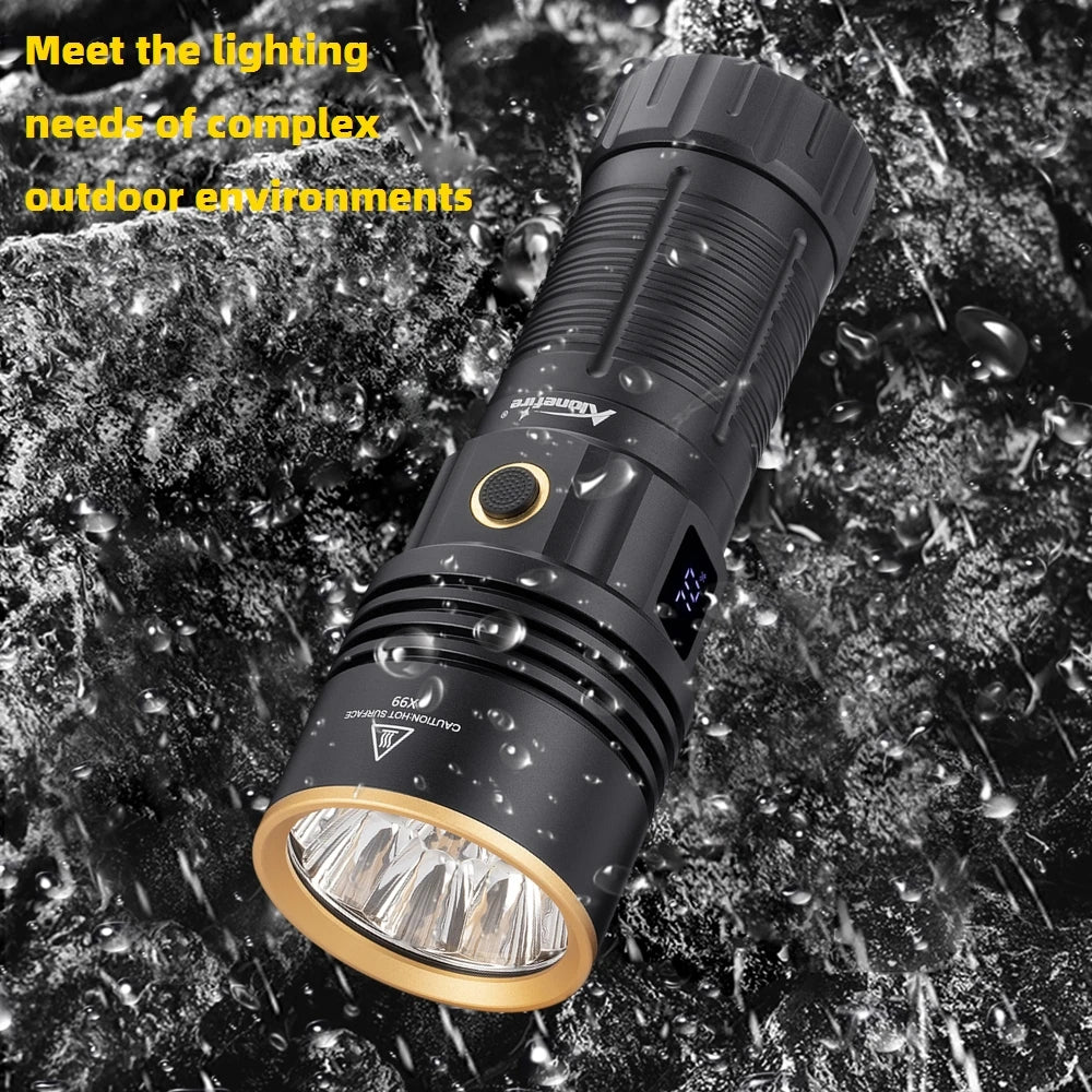 140W 7 LED High Power Rechargeable Flashlight