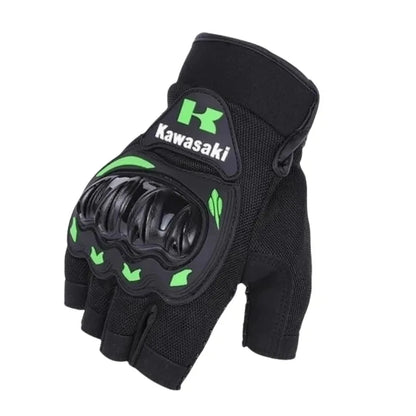 Breathable Half Finger Gloves Summer Outdoor Bicycle Gloves Motorcycle Gloves