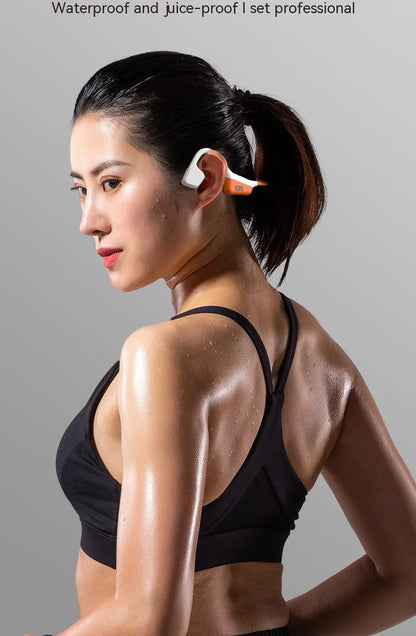 XIAOMI A20 Bone Conduction Neckband Wireless Earphones Bluetooth Headphones Sports Over Ear Headset With Mic Stereo Earbud