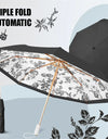 Light Luxury 2 Layers UV Parasol Sun Shade Protection Windproof European Elegant Umbrella