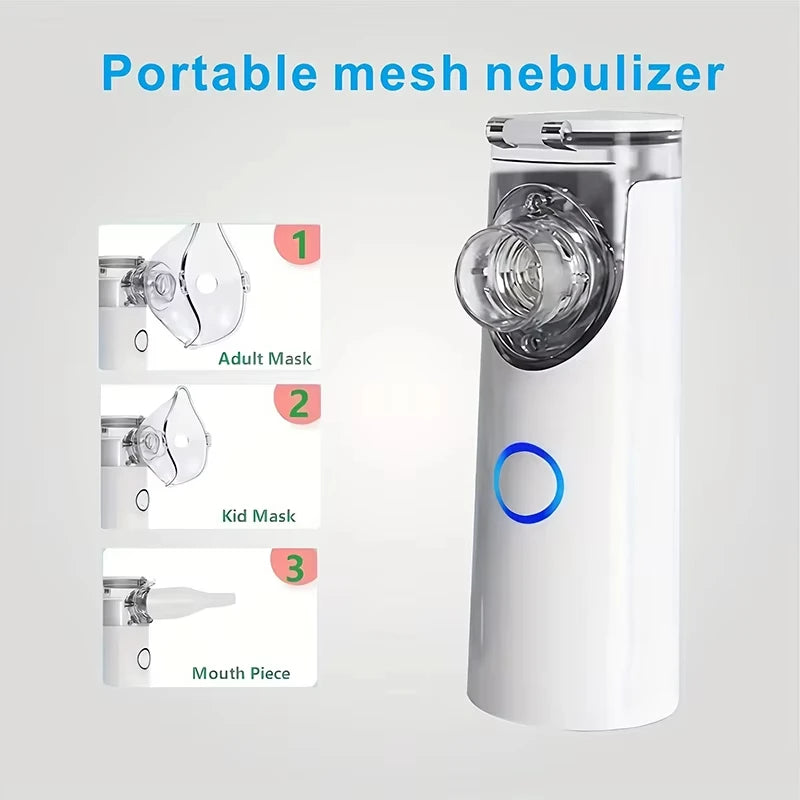 WF Portable Nebulizer Inhalators Adult  Silent Steam Mesh portatil Nebulizer Inhaler Rechargeable portable nebulizer