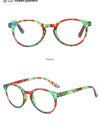 Anti-blue Reading Glasses Women Flowers Grain Far Sight Diopter Eyewear Optical Presbyopic Eyeglasses +1.0 +1.5 +2.0 +2.5
