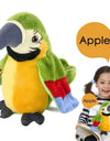 Parrot Talking Electronic Speaking Record Repeats Cute Soft Stuffed Animal Bird Doll Children Kids Baby Gift