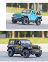 1:32 Jeep Wrangler Rubicon Alloy Off Road Diecast Model Hight Simulation Sound Light  Toy Collect Hobby Model Ornaments Gift