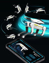 Electric RC Intelligent Robot Dog Multifunction RC Mechanical Dog with turret Educational Toy Bionic Smart Robot Toy