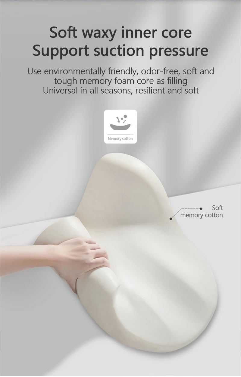 Car Electric Single Lumbar Single Headrest Vibration Massage Lumbar Support Neck Pillow Lumbar Cushion Car Seat Car Interior