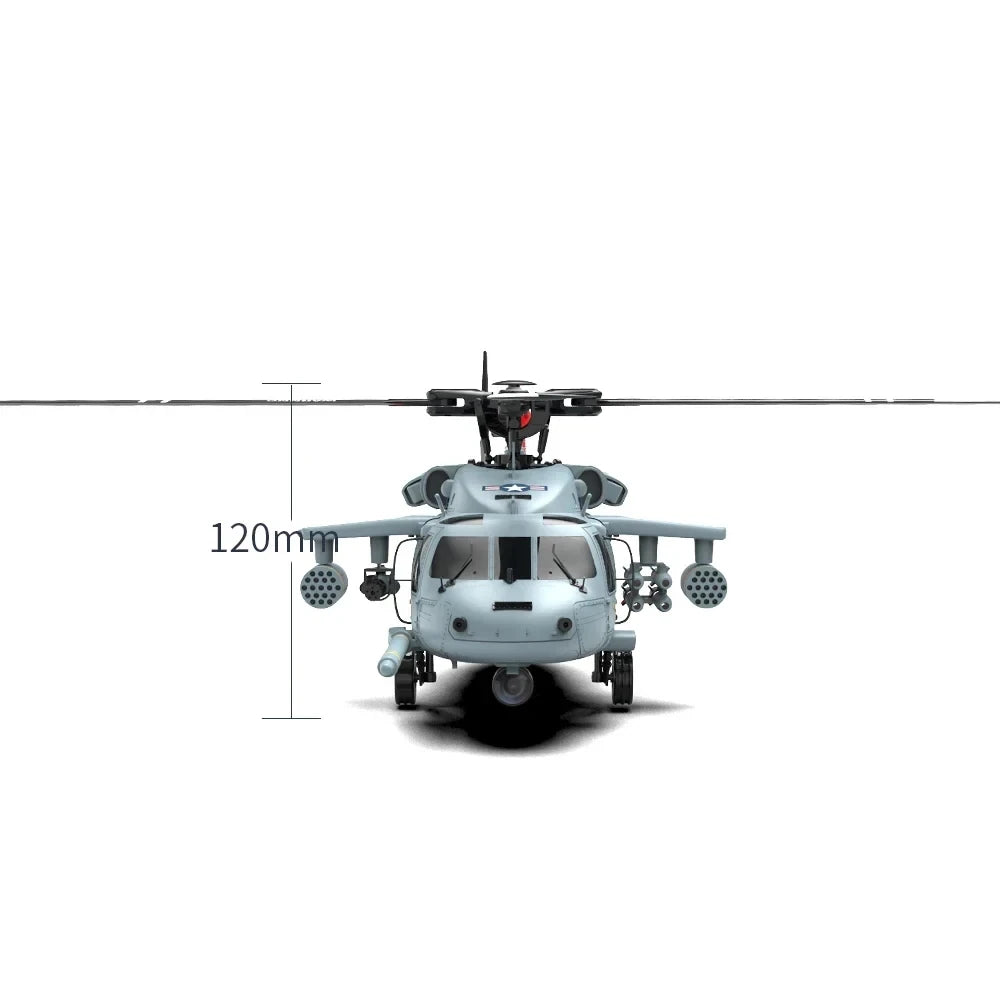 Remote Control Naval Military Helicopter With GPS Positioning