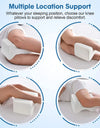 Memory Foam Knee Pillow for Orthopedic Sciatica Back Leg Hip Align Spine Pregnancy Body Pillows Back Support for Side Sleepers