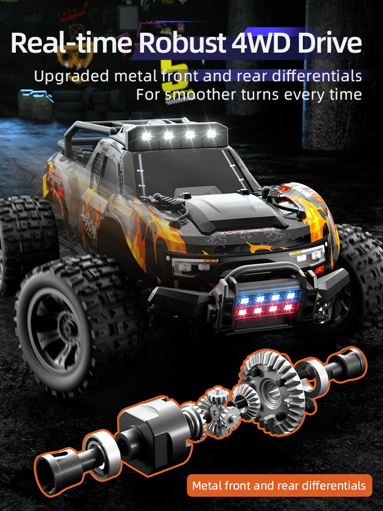 1 to 18 Scale 4WD High Speed Remote Control Monster Truck