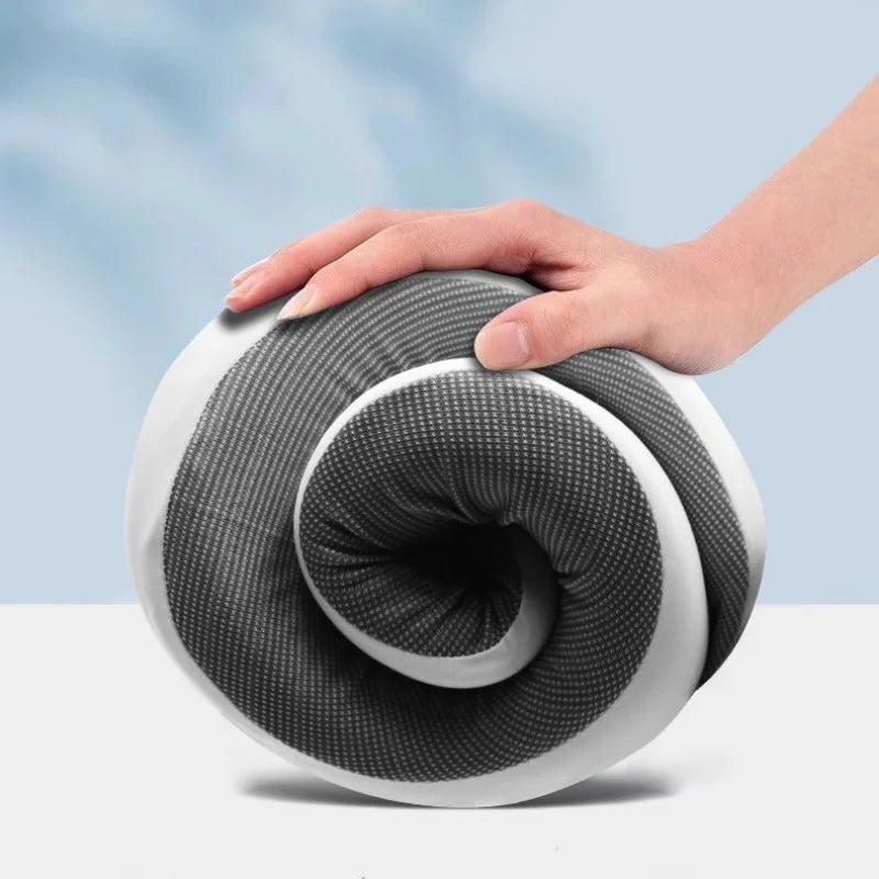 Memory Sponge Neck Pillow Adjustable Size U-shaped Neck Pillows Portable Nap Pillow For Travel Working Cervical Vertebra Protect