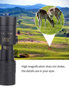 Outdoor 300X40 Zoom Len Spin Monoculars Professional Long Range Telescope Mobile Phone Photo Binoculars