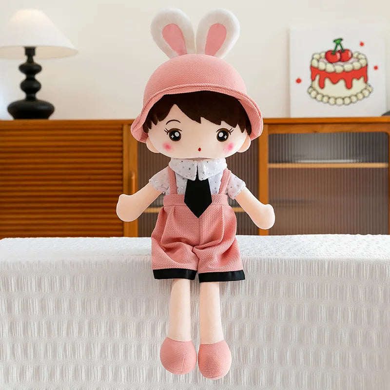 Cute Starry Sky Couple Design Plush Stuffed Doll Toy