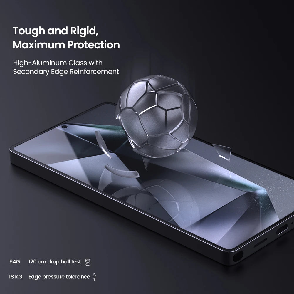 H+PRO Anti-Explosion Tempered Glass Screen Protector for Samsung Galaxy S26 Ultra / S26 Plus / S25 Ultra / S25 Plus / S25 Edge – HD Front Film