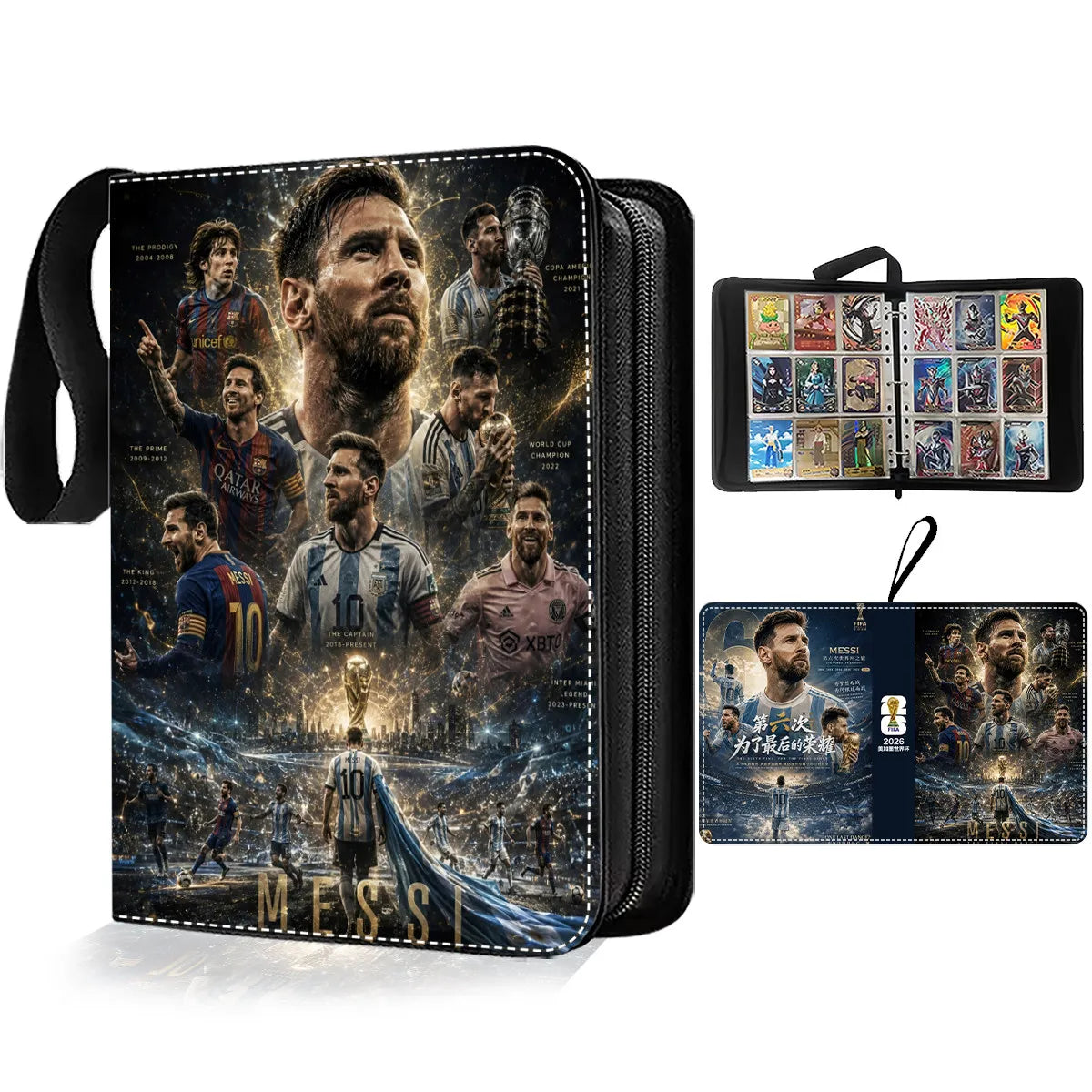 2026 Soccer Trading Card Album Football Card Collection Binder