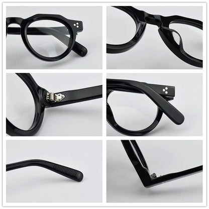 Round optical glasses frame Retro brand eye glasses frames myopia prescription eyeglasses Spectacle