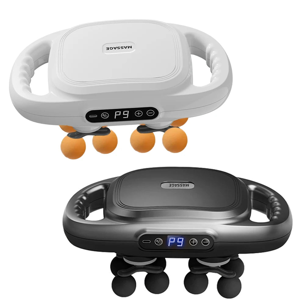 12-Head Fascia  High Frequency Vibration Body Massage  Back Massager Waist Massager Neck Shoulder Thigh Fascia masajeador