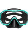 Snorkel Mask 3 Windows Panoramic Wide View HD Three-Lens Adjustable Scuba Snorkeling Swimming Diving For Adults and Kids