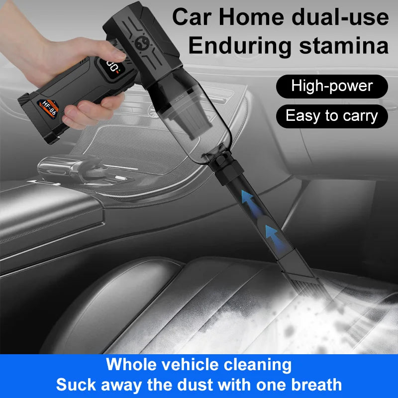 HFX-05 Powerful Turbo Fan, 700g Shock Pressure Brushless Motor, Portable Vacuum Cleaner, Cordless Compressed Air Dust Collector