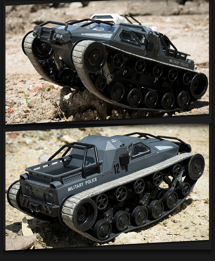 RC Car High-speed Electric Off-road Tank Stunt Car  Crawler Snow Climbing Remote Control Vehicle Toy gift